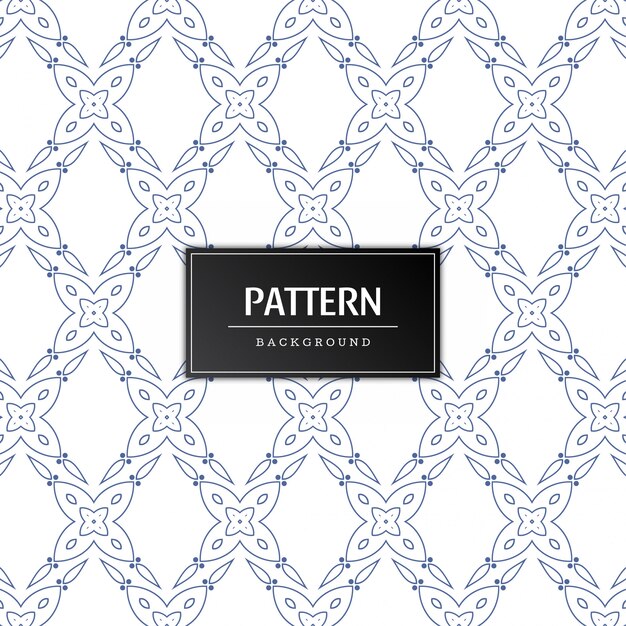 Free vector beautiful seamless pattern minimal background