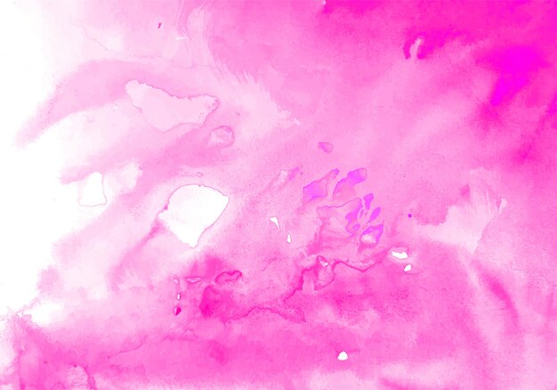 Красивый мягкий розовый акварельный фон текстуры