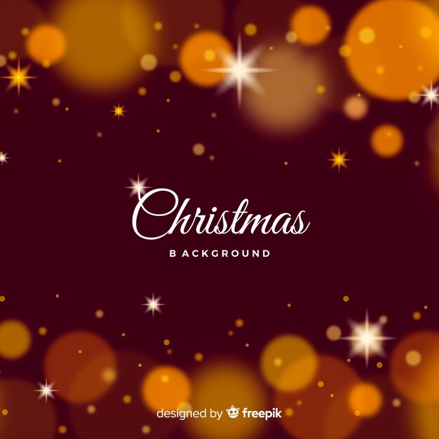 Beautiful sparkling christmas background