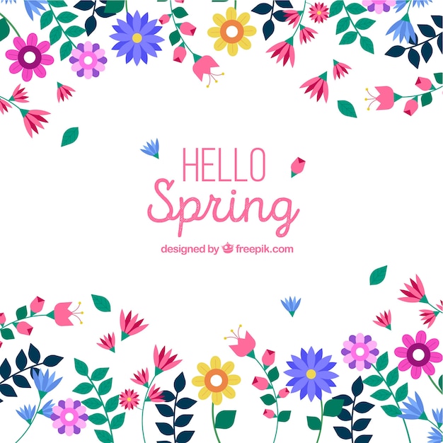 Beautiful spring background