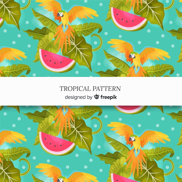 Beautiful tropical background