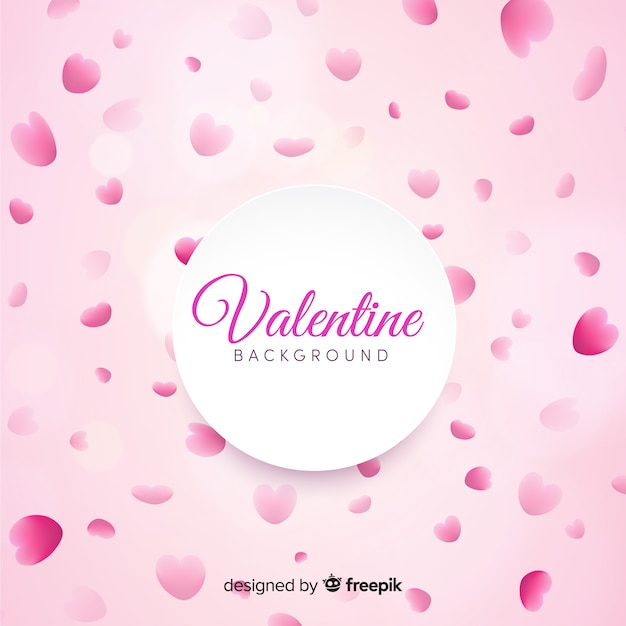 Beautiful valentines day background