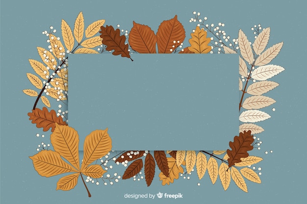 Beautiful vintage autumn background