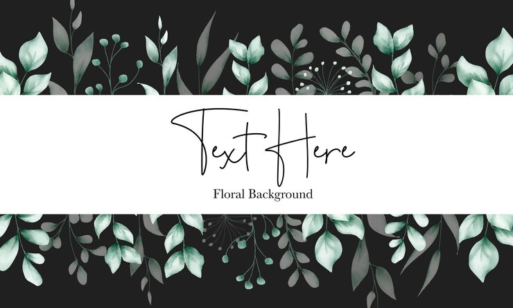Free Vector beautiful watercolor leaves background