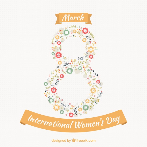 Beautiful womans day design