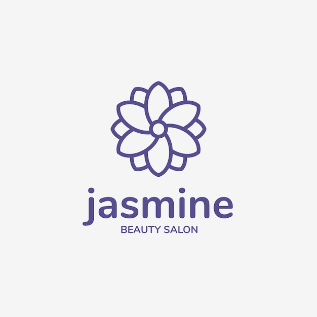 Free vector beauty logo template