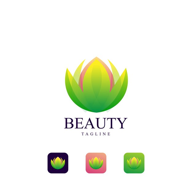 Download Free Beauty Lotus Logo Template Premium Vector Use our free logo maker to create a logo and build your brand. Put your logo on business cards, promotional products, or your website for brand visibility.