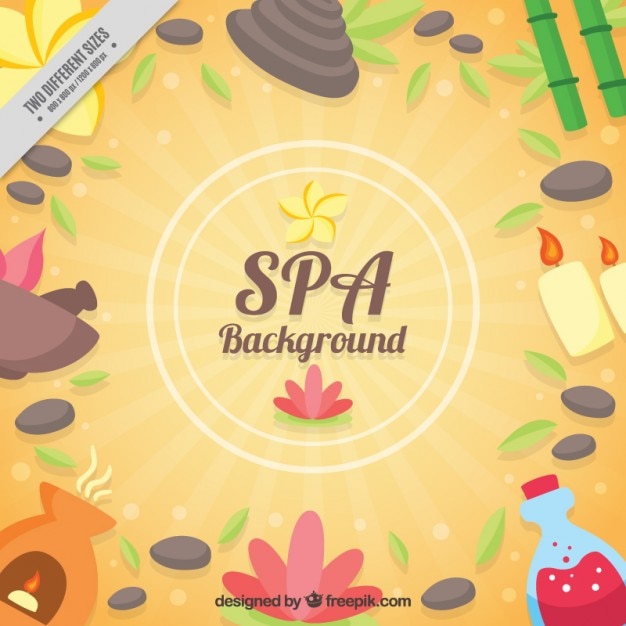 Beauty products background