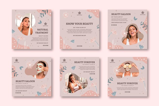 beauty salon instagram posts