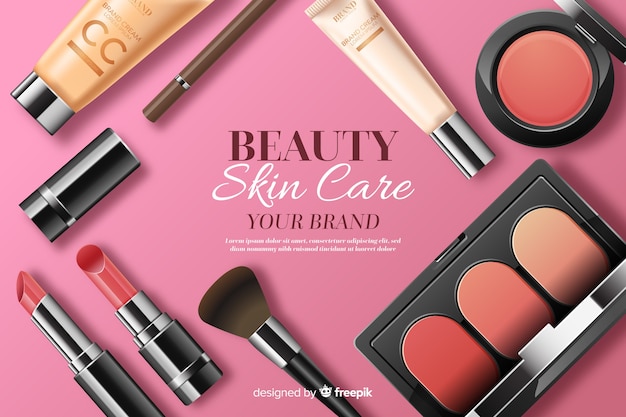 beauty skin care background