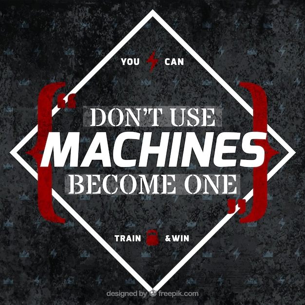 Become machine background