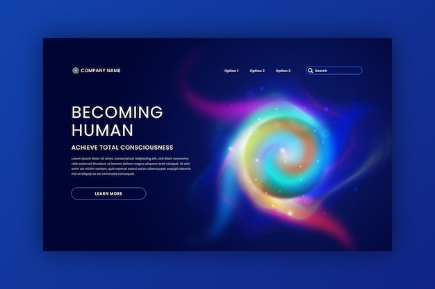 Becoming human delusion landing page