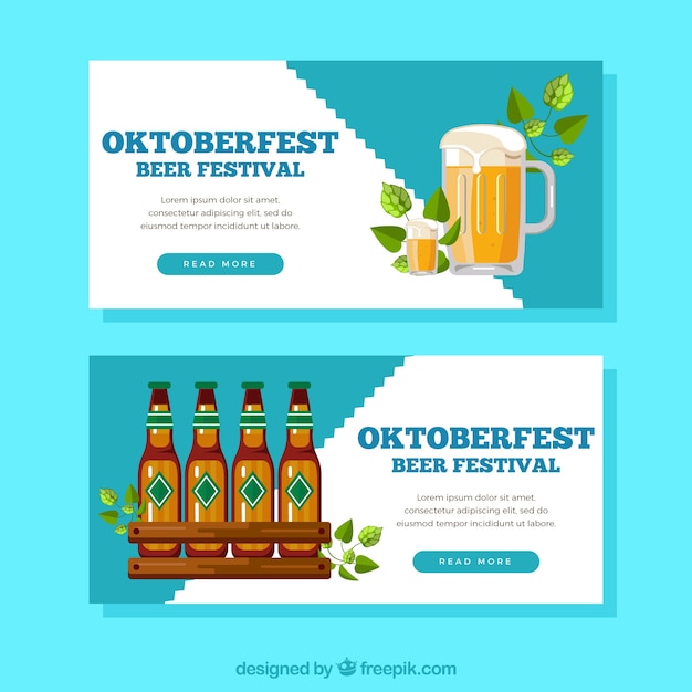 Beer festival banners