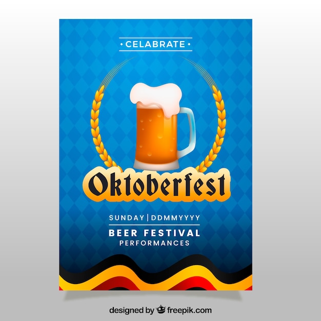 Brochure del festival di birra