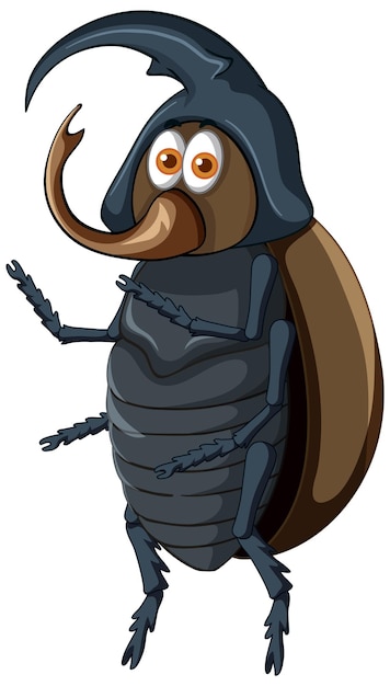 A beetle cartoon character