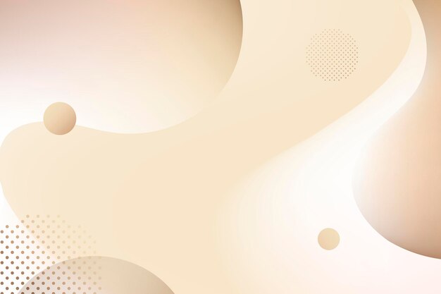 Beige fluid gradient background with copy space