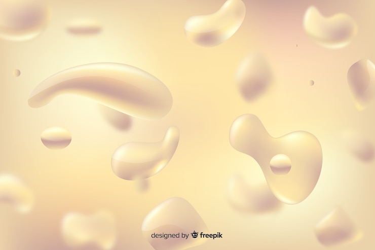 Free Vector beige monochrome realistic liquid effect background