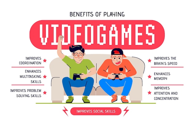 Преимущества игры в видеоигры