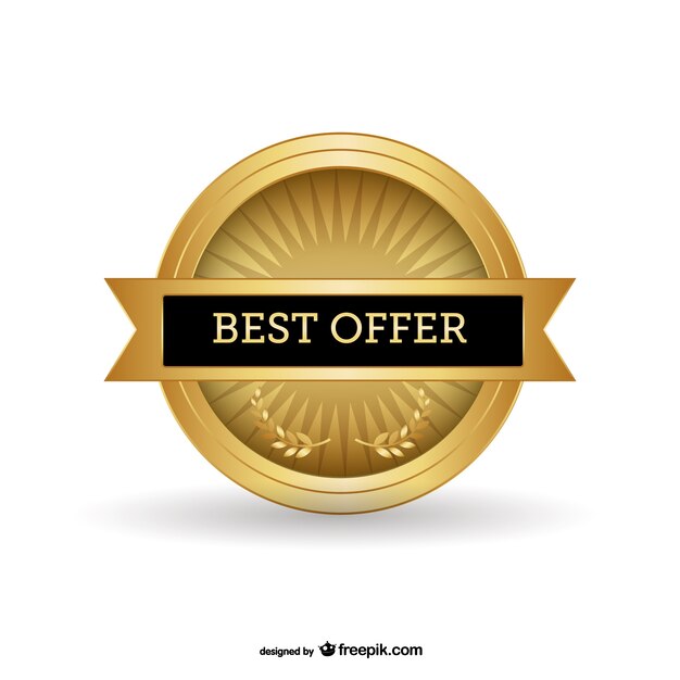 Best offer elegant badge