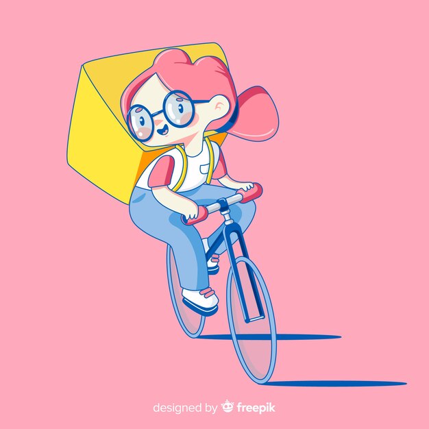 자전거 배달
