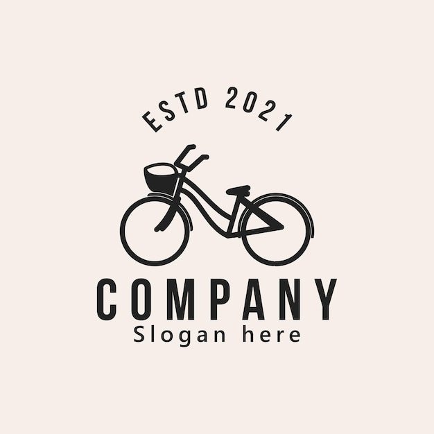 自転車のロゴ