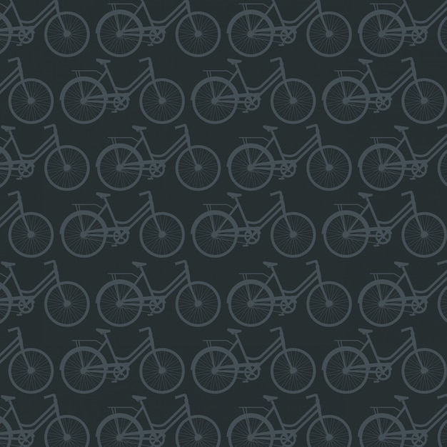 Bicycle sport pattern background