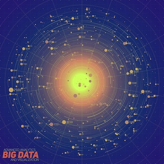 ビッグデータブルー​の​視覚化​。​未来的​な​インフォグラフィック​。​情報​美的​デザイン​。​視覚的​な​データ​の​複雑さ​。​複雑な​データスレッド​の​グラフィック​。​ソーシャルネットワーク​の​表現​。​抽象​データ​グラフ​。