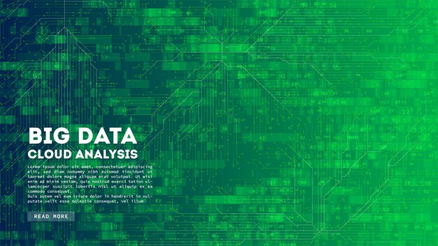 ビッグデータクラウドコンピューティング。ブロックチェーンの視覚化。ソーシャルネットワーク情報の複雑さ。