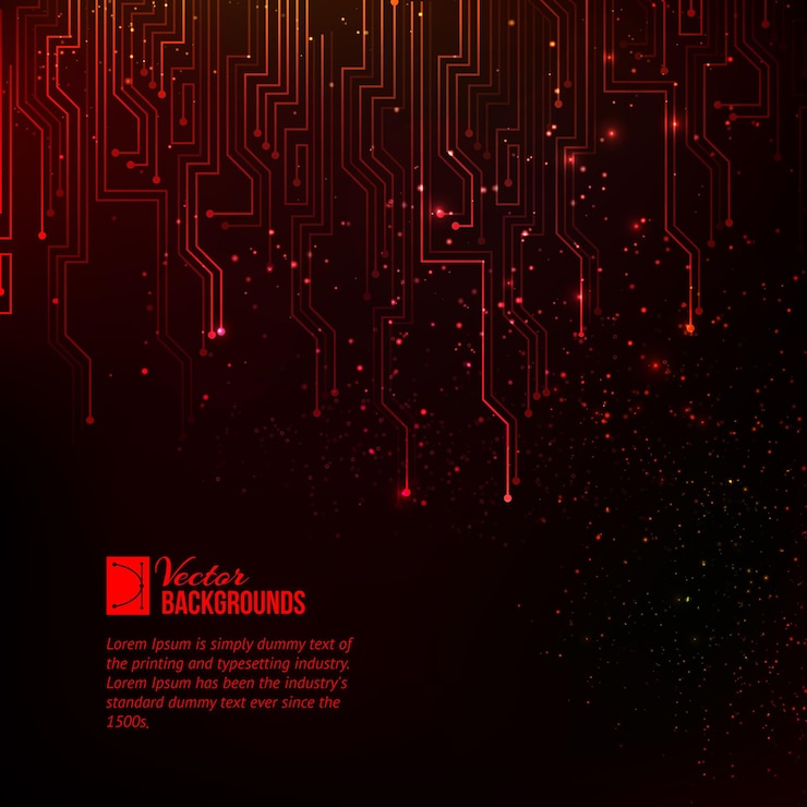Free Vector big data concept background