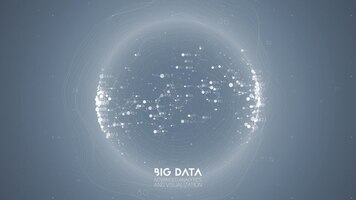 Big data visualization futuristic infographic information aesthetic design visual data complexity complex data threads graphic visualization abstract data graph