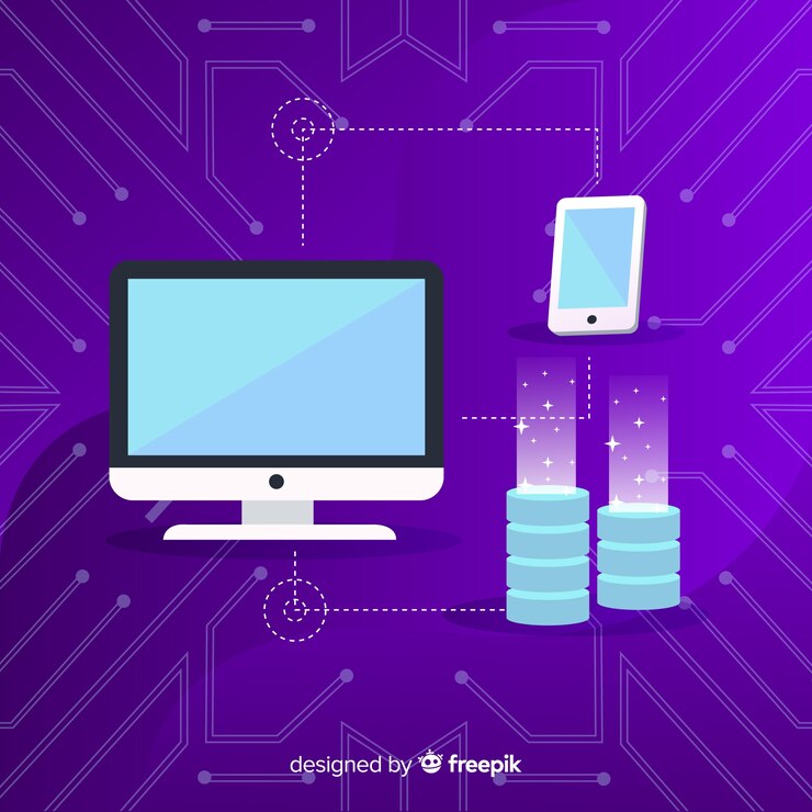 Free Vector big data