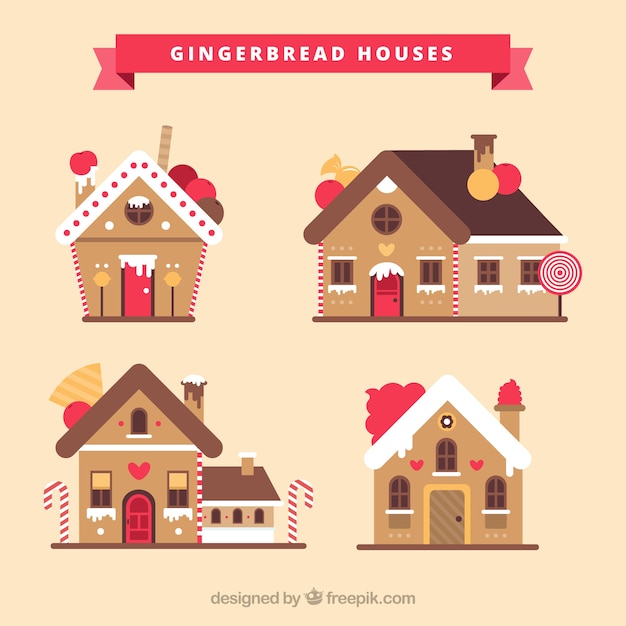 Big gingerbread houses