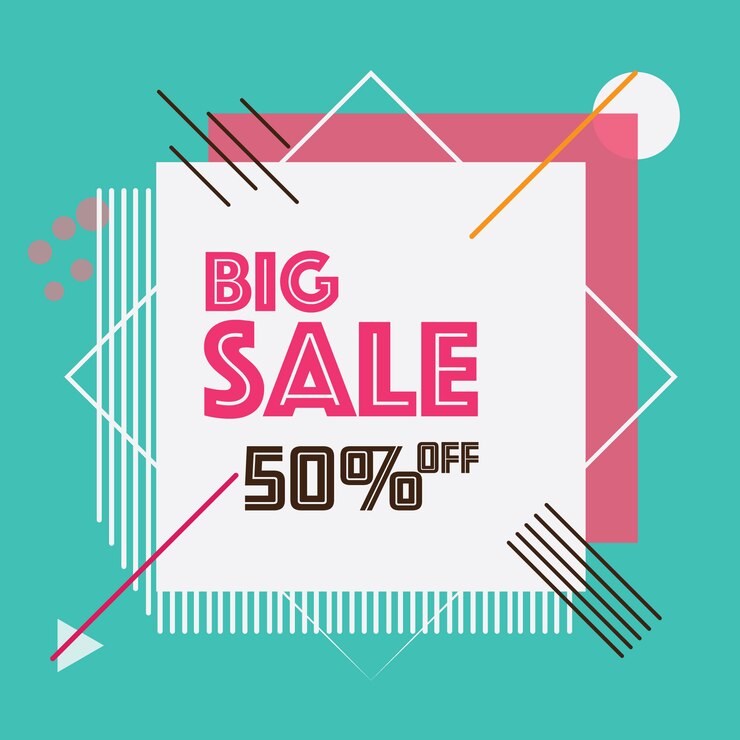 Big sale background