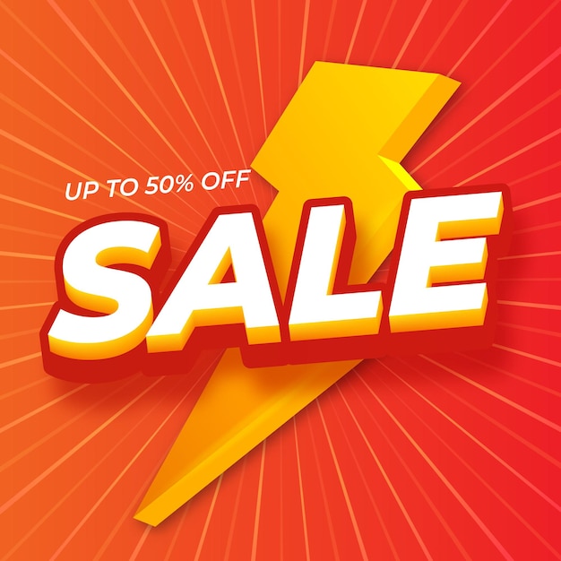 Big sale banner design. vector illustration