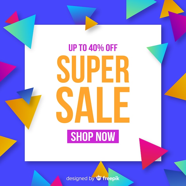 Big sale banner