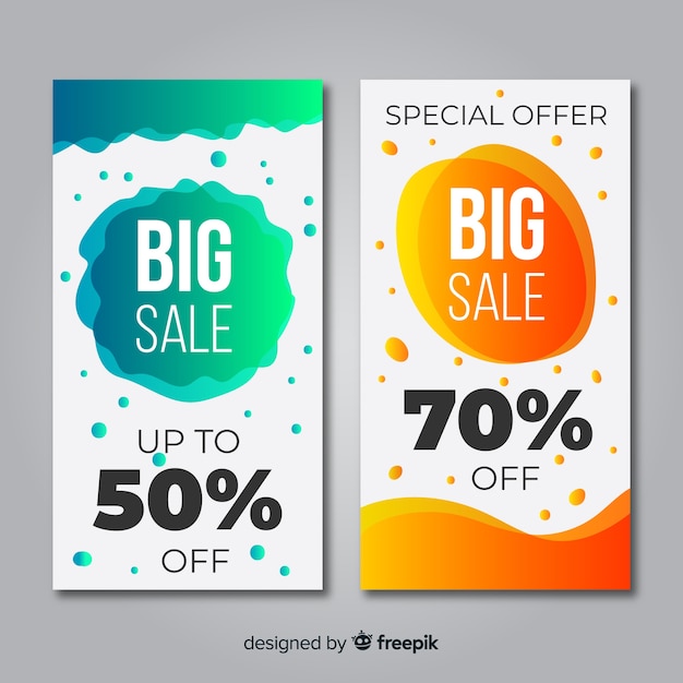 Free vector big sale banner