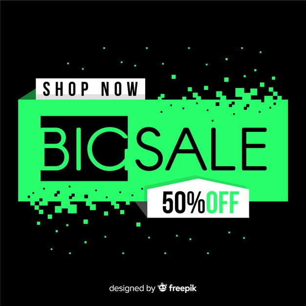 Big sale banner