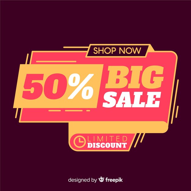 Big sale banner