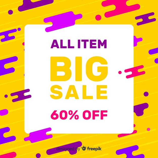 Big sale banner