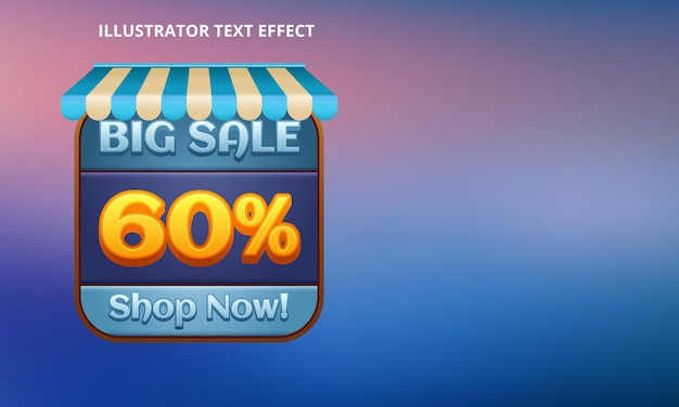 Big sale discount banner template promotion