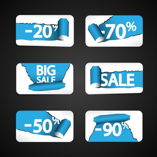 Big sale labels