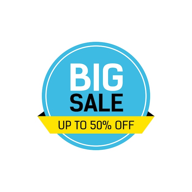 Big Sale Lettering in Round Frame