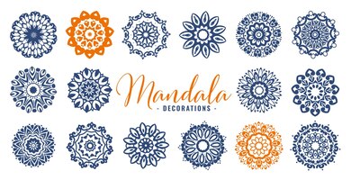 Big set of mandala design patterns