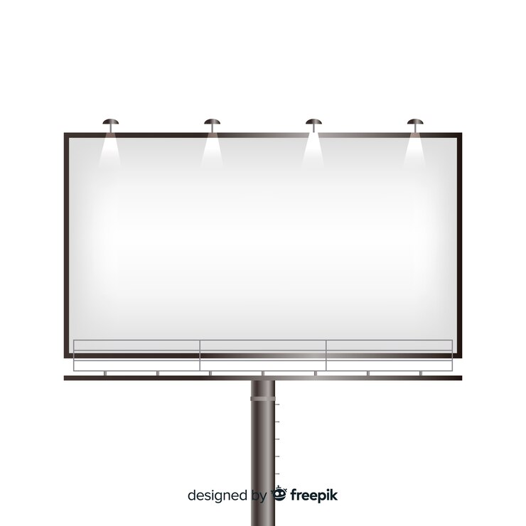Free Vector billboard