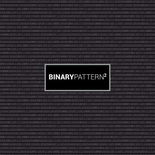 Free Vector binary code pattern design