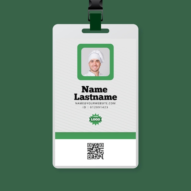 Bio and healthy food id card