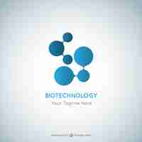 Free vector biotechnology logo