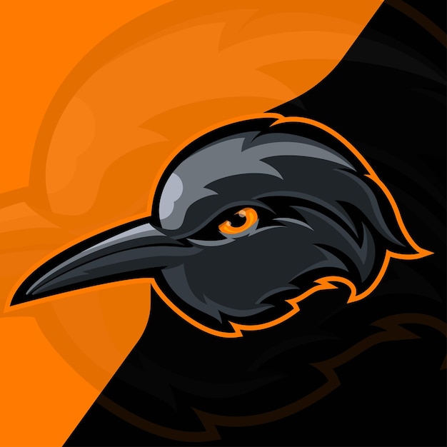 Bird head mascot vector illustration Premium Vector