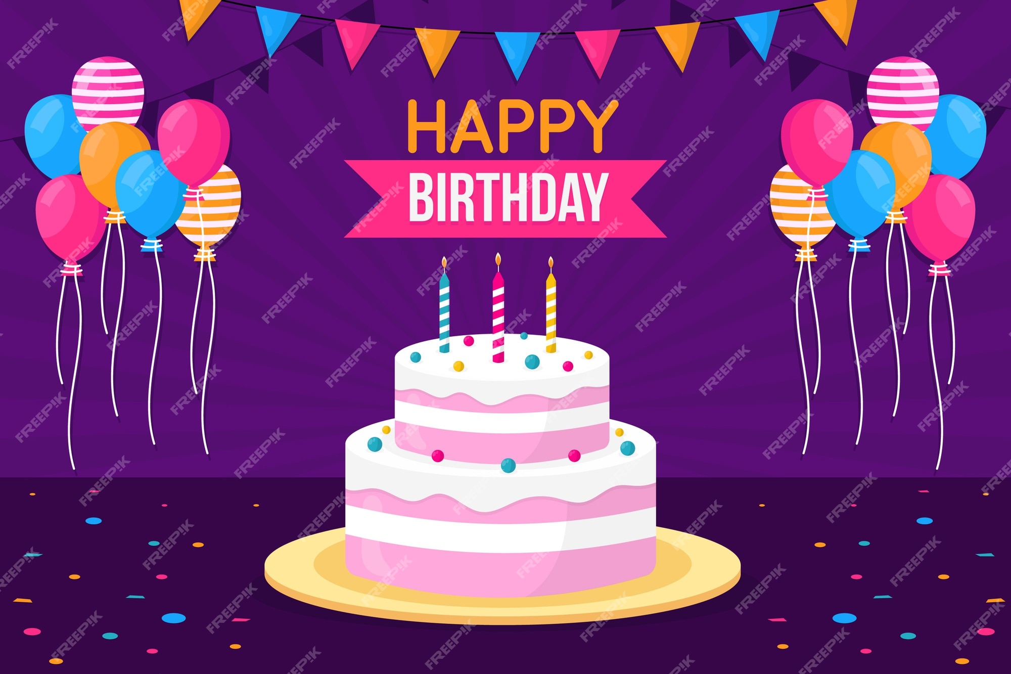 Page 7 | Birthday cake happy birthday Vectors & Illustrations for Free  Download | Freepik