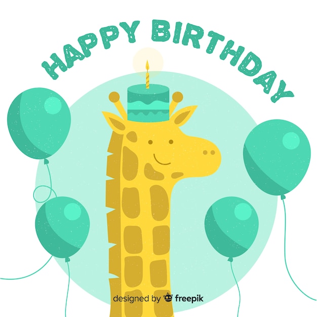 Free vector birthday background